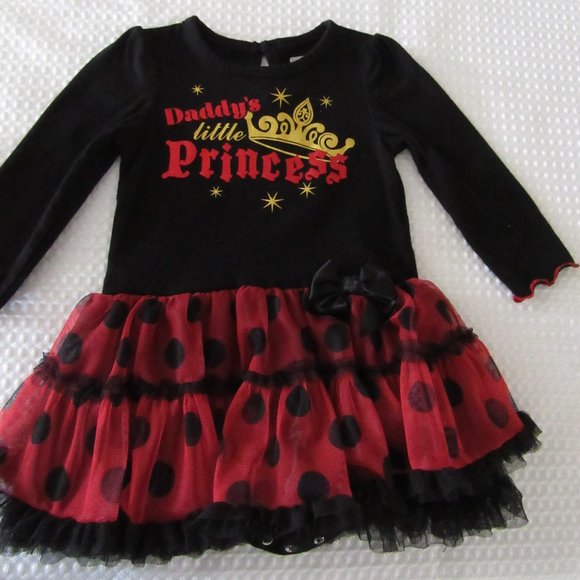 Dad's Little Princess Size 18- 24 Months Baby Glam - Picture 2 of 3